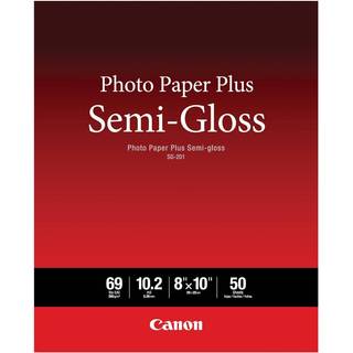 Canon SG-201 8x10 (50) Foto papir plus semi-gloss 8 """" x 10 """" (50 ark) (SG-201 8x10)
