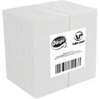 Kaffeserviet 1-lags 32x32 Cm Hvid 2200 Stk.