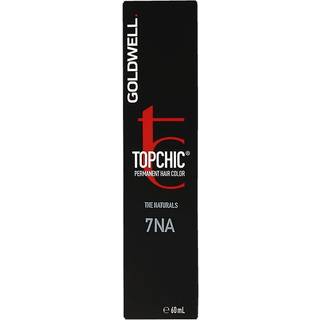 Goldwell Color Topchic The NaturalsPermanent Hair Color 7NA Mellem Natur Askeblond 60 ml (3.350,00 kr / 1 l) - 60 ml