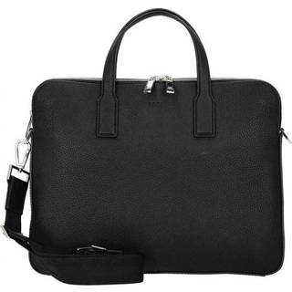 Crosstown Slim Computer Leather Bag Black