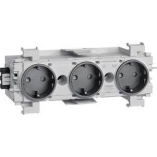 Hager Stikkontakt ecoline 3xschuko fr