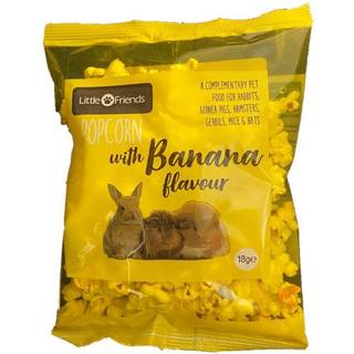 Little Friend Banan Popcorn 18 g
