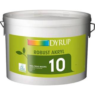 DYRUP Vægmaling Robust Akryl Glans 10 - 9 liter - Base 10