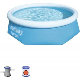 Bestway Fast Set Swimming Pool (with Filter Pump).