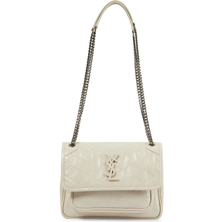 Saint Laurent Niki Baby leather shoulder bag - beige - One Size