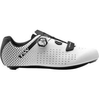 Northwave Core Plus 2 cykelsko hvid/sort - Skostørrelse 41,5