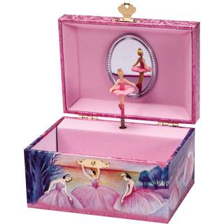 Schylling Iridescent Ballerina smykkeskrin lyser?d