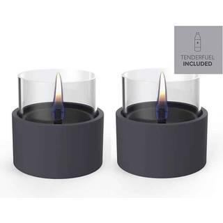 Tenderflame Breeze 10 2-Pack Sort Ceramic - Lanterne