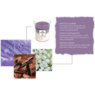 WoodWick Rumdufte Duftende stearinlys Amethyst Sky Ellipse Jar 454 g (650,00 kr / 1 kg) - 454 g