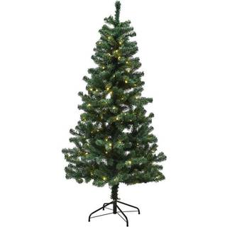 NORDIC WINTER ALEX juletræ, kunstig PVC, Klasse B, 170 x 90 cm med LED