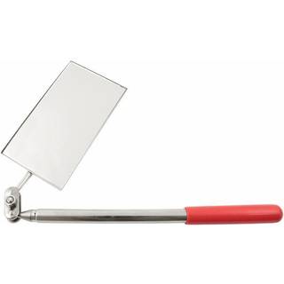 Inspektionsspejl 51x89 mm led-delt og med teleskop max L=480 mm