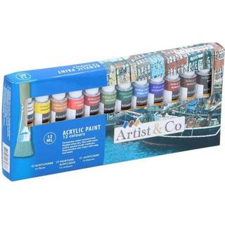 Artist&Co Artist&Co. Akrylmaling 12-pak