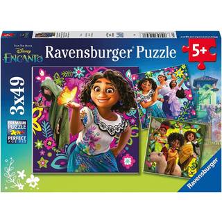 Ravensburger Puslespil, Encanto, 3 x 49 brikker