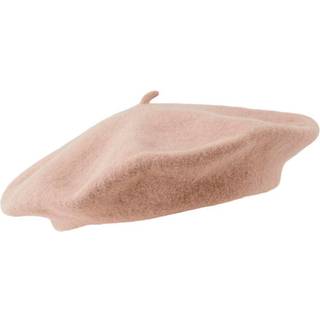 Fransk Uld Beret - Silver Mink - Dame - One Size - PIECES