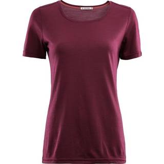 Aclima Lightwool T-Shirt Woman-zinfandel-L