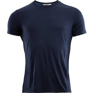 Aclima Men's LightWool Classic T-shirt Navy Blazer, XS