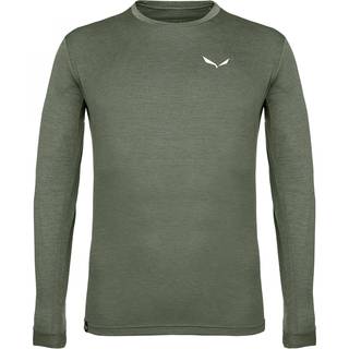 Salewa Puez Melange Dry L/S Tee Funktionsshirt Herrer størrelse M farve sort