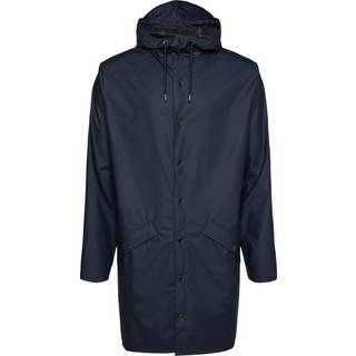 Rains Long Jacket - Navy