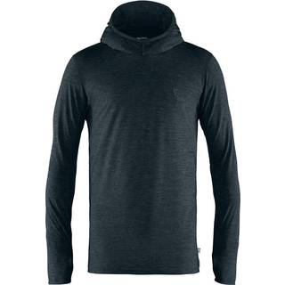 Fjällräven Abisko Sun-Hoodie Funktionsshirt Herrer størrelse M farve grå