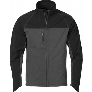 Acode Microfleecejakke, herre Sort 2XL