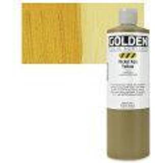 Fluid Acrylics af Golden Nickel Azo Yellow 16 FL. oz. Blaske professionel akrylmaling gennemsigtig