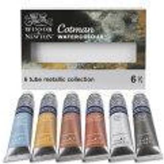 Cotman watercolour 8ml metallic set 6pcs ass.
