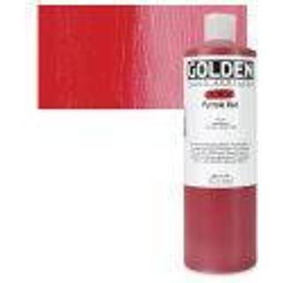 Fluid Acrylics af Golden Pyrrole Red 16 FL. oz. Blaske professionel akrylmaling semi-opaque