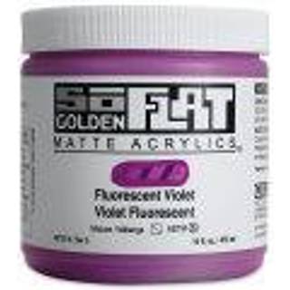 Golden Soflat Acrylics Fluorescerende violet (16 fl. Oz./ 473 ml krukke)