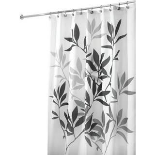 Interdesign 35620 bruseforhæng 72 i W x 72 i L x 1/8 i T polyester neutral sort/grå