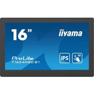 15.6" iiyama ProLite T1624MSC-B1 - LED monitor - Full HD (1080p) - 15.6"