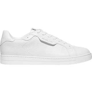 MK Keating Pebbled Leather Trainers - White - Michael Kors - EU 47