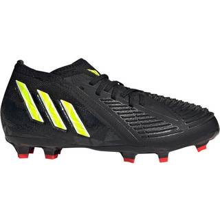 Predator Edge.1 Low Firm Ground støvler - Solar Red / Team Solar Green / Core Black - 40