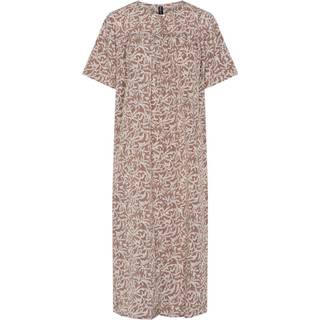 Arina Dress - Printkjole - Latte