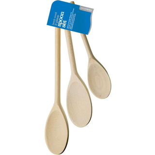 Sæt med 3 træskeer - fra Kitchen Craft