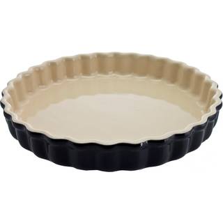 Le Creuset Tarte-Form Steinzeug Shell Pink 28cm