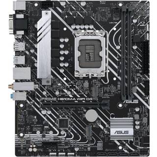 ASUS PRIME H610M-A WIFI D4 - Motherboard - micro ATX - LGA1700 Socket - H610 Chipset - USB 3.2 Gen 1, USB 3.2 Gen 2 - Gigabit LAN, Wi-Fi, Bluetooth -