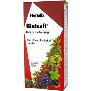 Salus Floradix Kräuterblut Urte-jern-eliksir 500 ml