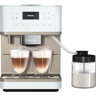 Miele CM 6360 MilkPerfection Lotushvid Steel Espressomaskine