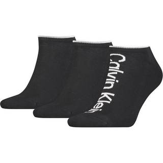 Calvin Klein 3-pak Men Athleisure Sneaker Socks - Black - One Size * Kampagne *