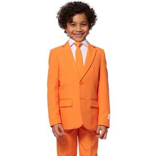 Orange jakkesæt , dreng