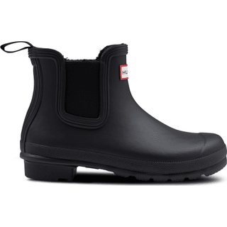 Hunter Boots Women's Original Insulated Chelsea Gummistøvler Damer størrelse 36 farve sort