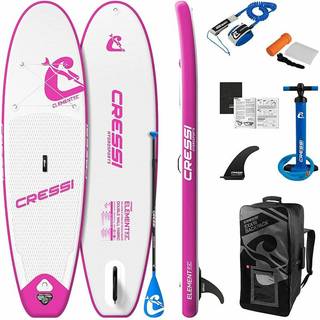 Cressi Element Small All Around ISup Set 9'2, Hvid/Lyserød