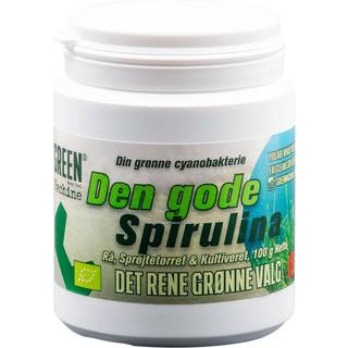 Den Gode Spirulina Pulver Ø, 100 gram