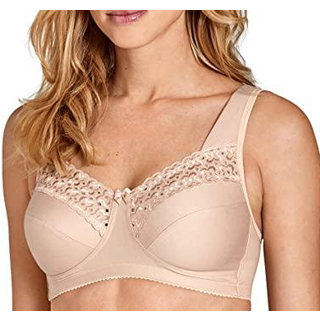 Miss Mary Broderie Anglais Soft Bra - Skin - E 105