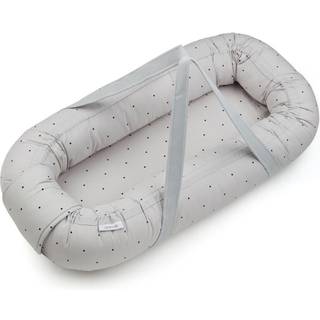 Liewood Gro babynest Classic dot dumbo grå