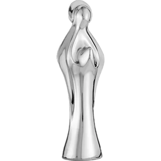 Nambe Holiday Collection Madonna Figurine | 9 tommer feriefigur | Jomfru Maria Statue Lavede legering og ferie d? Cor | Designet af Alvaro Uribe