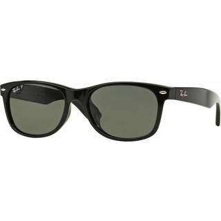 Ray - Ban Unisex RB2132F NEW WAYFARER LOW BRIDGE FIT 901 Solbriller Nylon Sort G15 Firkantet Normal