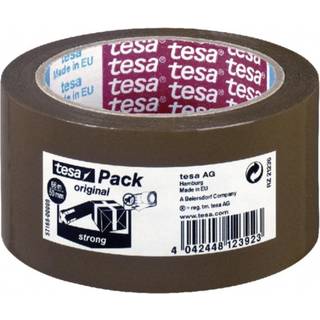 TESA Pakketape Tesa Strong 66mx50mm brun, 6 stk. 4042448123923