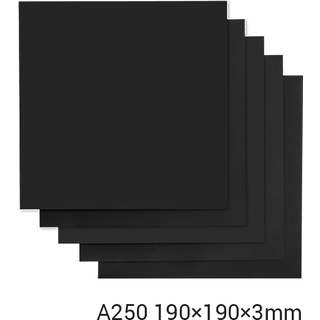 Frosted Acrylic Sheet for Snapmaker 2.0 / 190 × 190 × 3mm / 5-Pakke