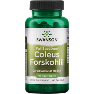 Fuldspektret Coleus Forskohlii, 400 mg - 60 kapsler